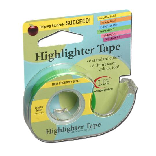 Lee Removable Highlighter Tape
